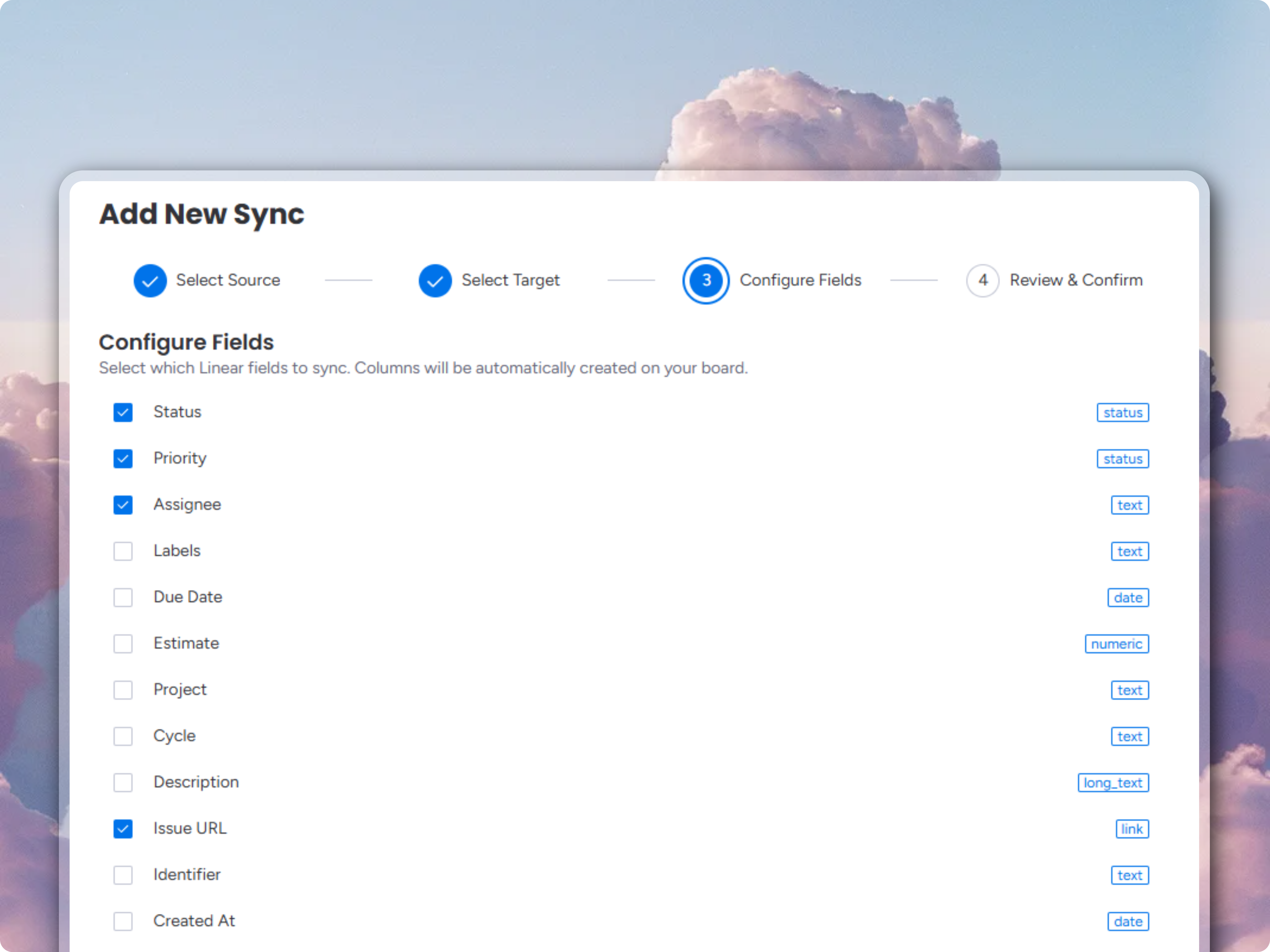 Your Columns, Already Set Up